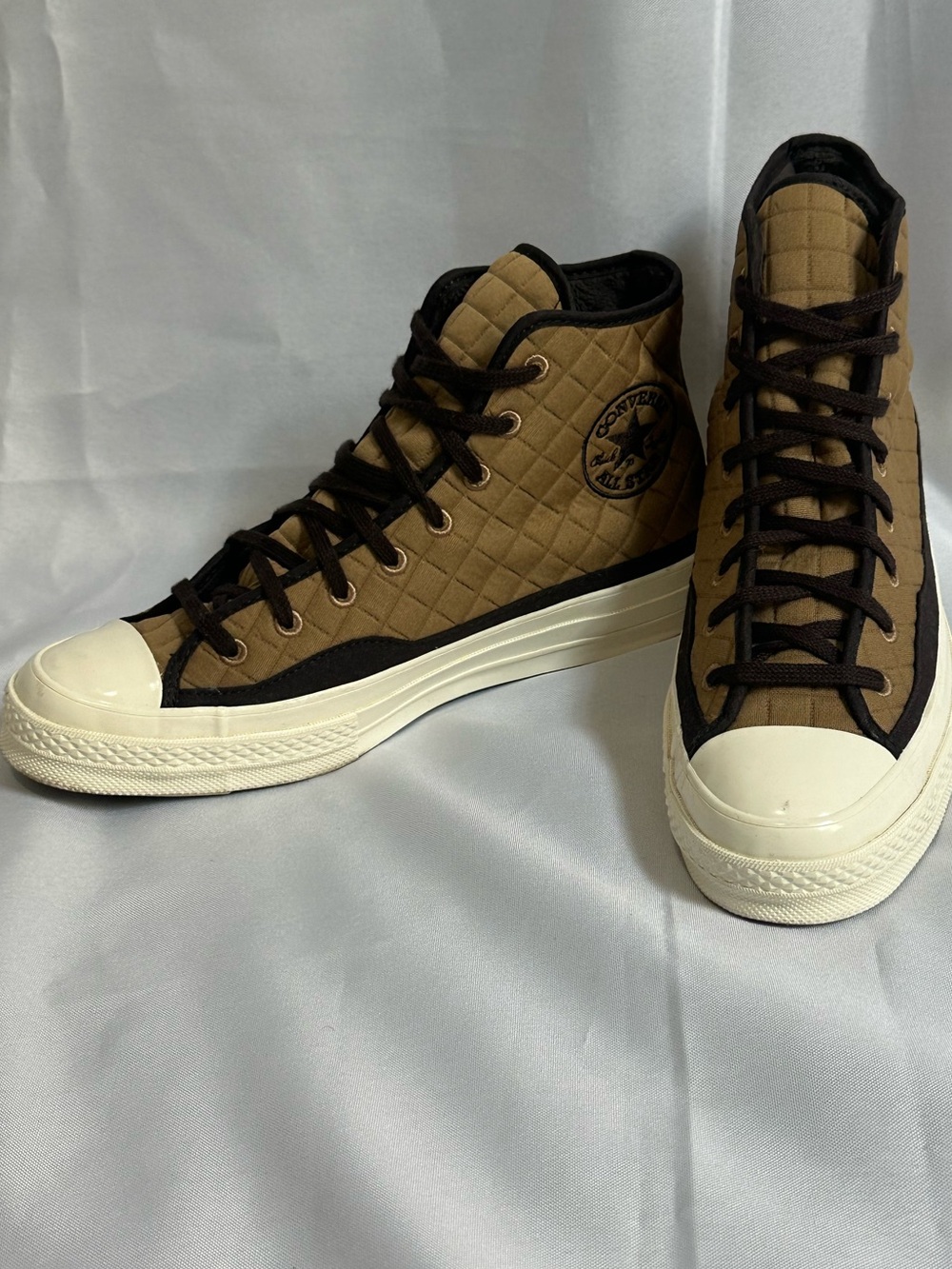Converse Chuck 70 Cozy Utility Sneakers 'Quilted Sand' Women’s 9.5